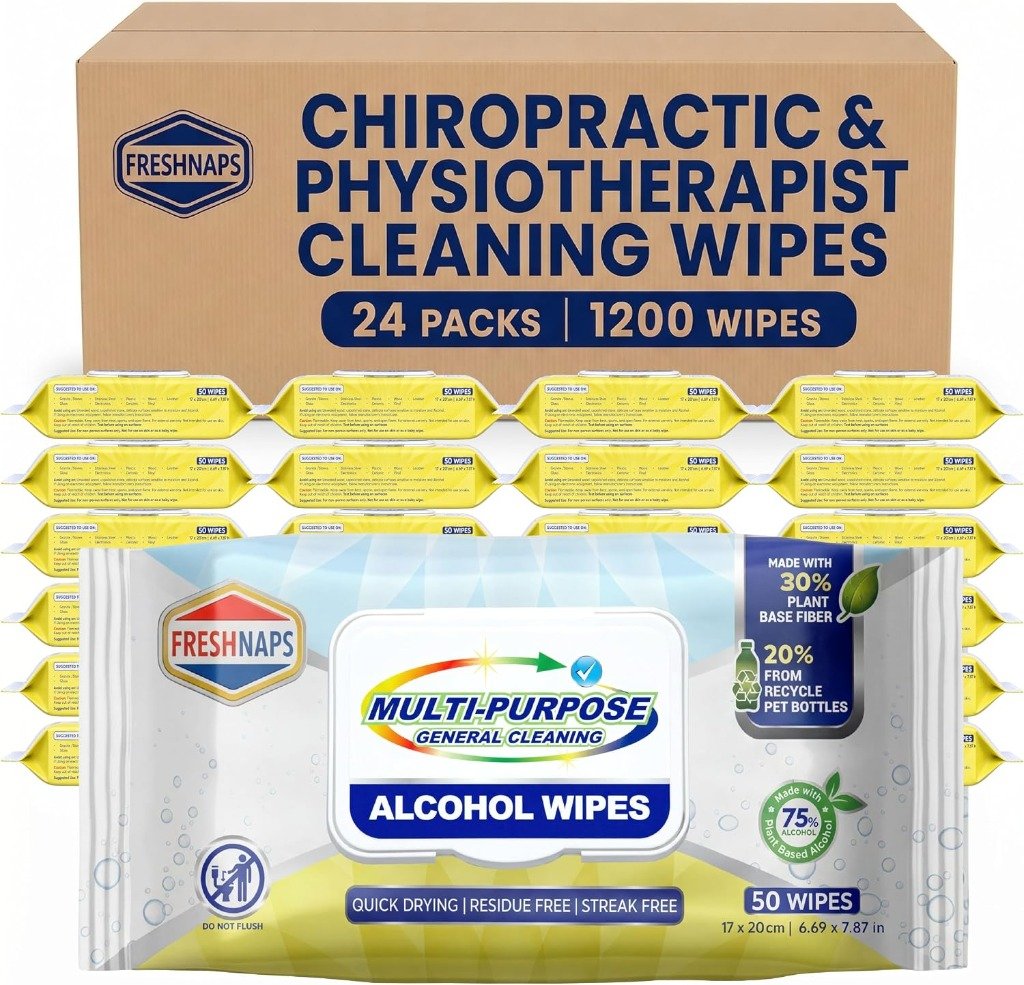 Chiropractic & Physio Wipes (Pack of 24)