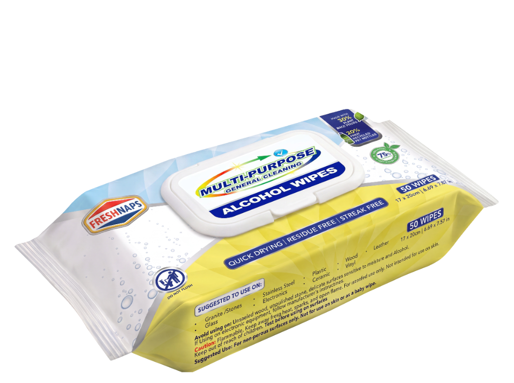 Freshnaps 50-count soft pack