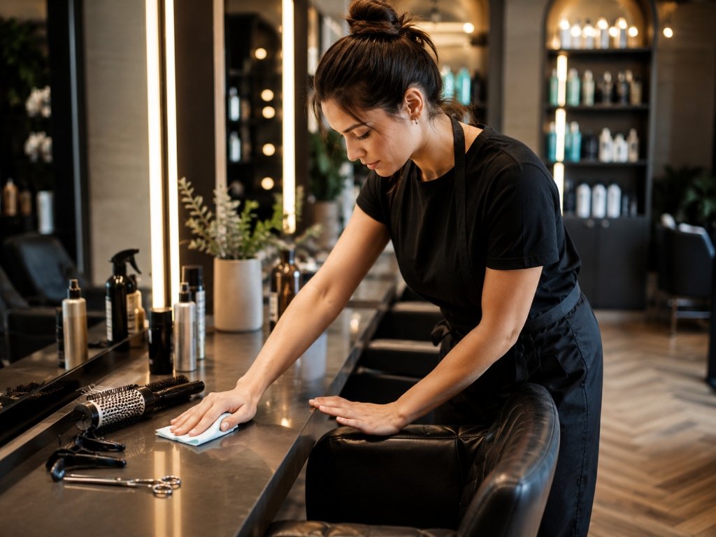 Salons surface reset use case
