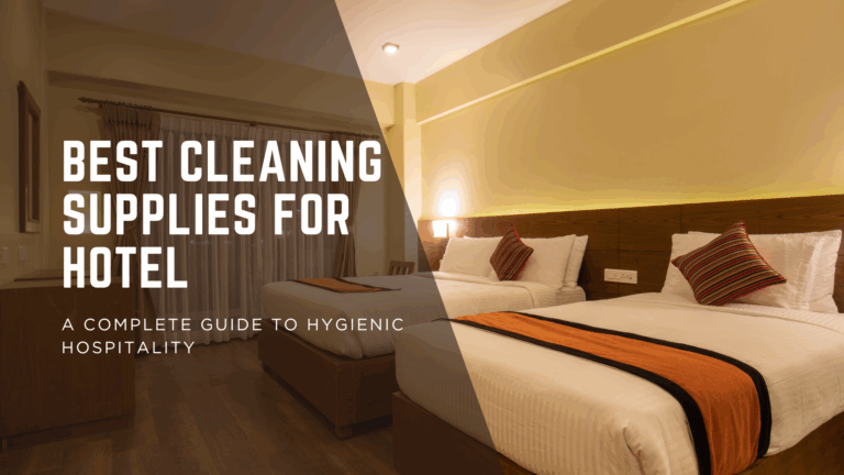 hotel cleaning supplies
