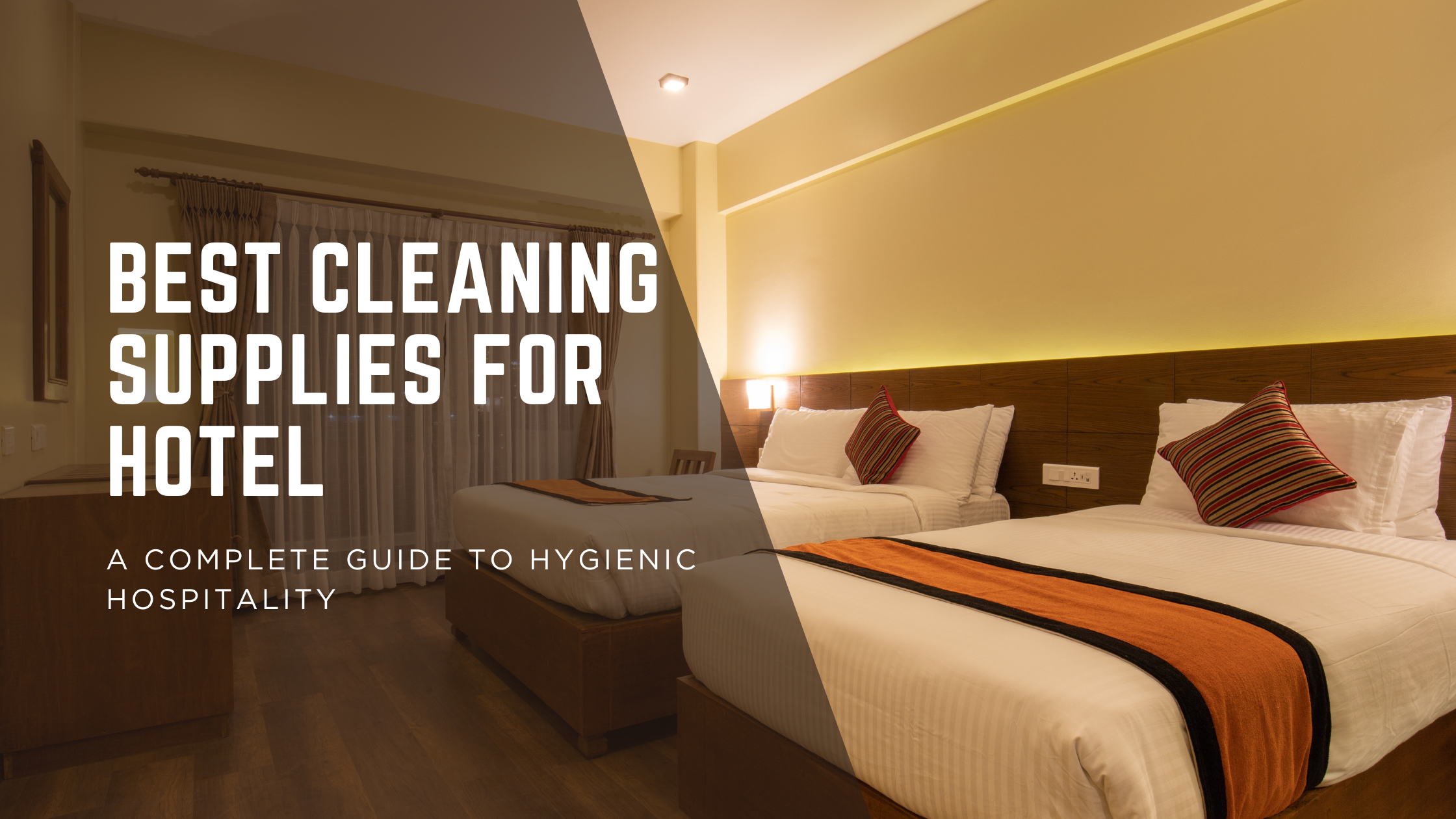 hotel cleaning supplies