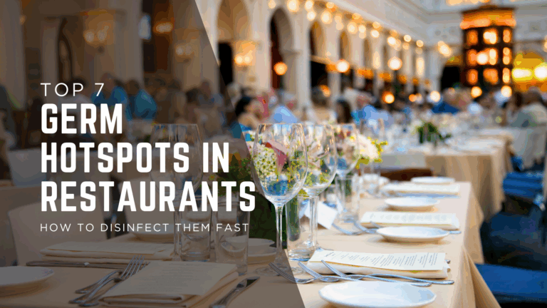 Germ hotspot in Restaurants