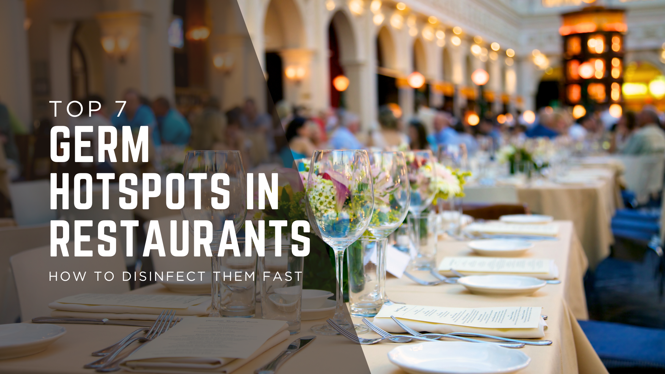 Germ hotspot in Restaurants