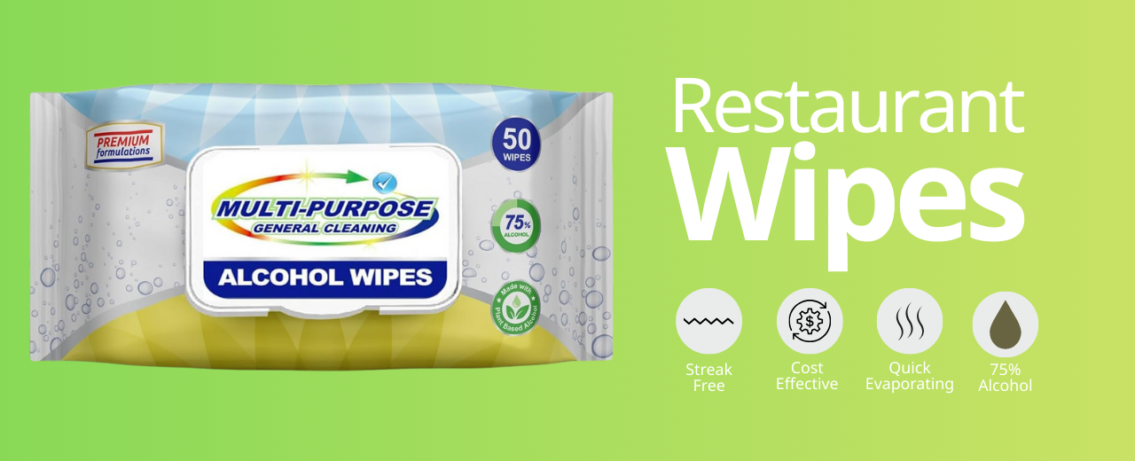 Restaurant wipes