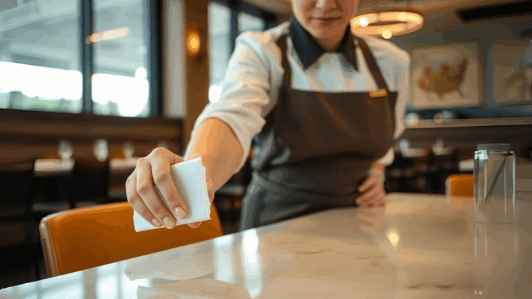 Restaurant Table Sanitizing Tips